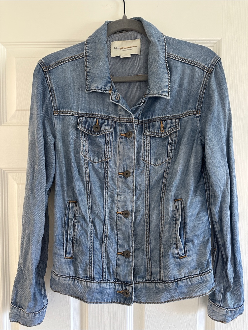 Anthropologie Featherweight Denim Jacket